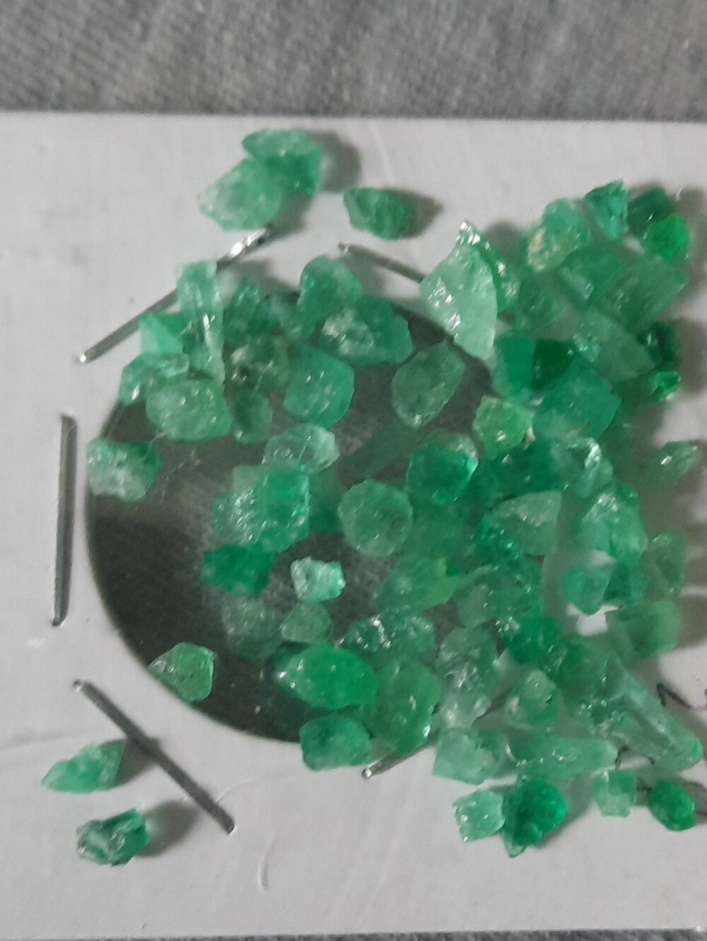 16+ Cts Of Columbian Small Emeralds